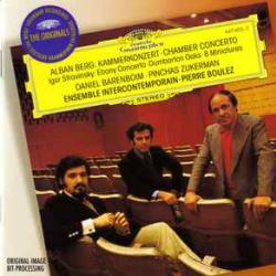 ALBAN BERG   STRAVINSKY Alban Berg: Kammerkonzert / Igor Stravinsky: Ebony Concerto - Dumbarton Oaks - 8 Miniatures Фирменный CD 