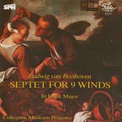 BEETHOVEN SEPTET FOR 9 WINDS Фирменный CD 