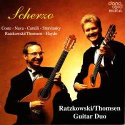 RATZKOWSKI/THOMSEN GUITAR DUO SCHERZO Фирменный CD 
