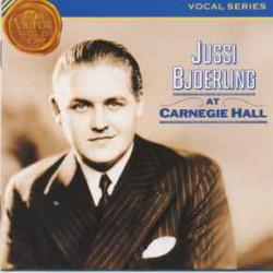 JUSSI BJORLING AT CARNEGIE HALL Фирменный CD 