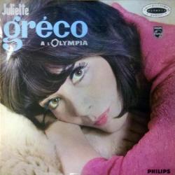 JULIETTE GRECO À L'Olympia Виниловая пластинка 