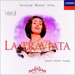 VERDI LA TRAVIATA, HIGHLIGHTS Фирменный CD 