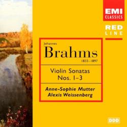 BRAHMS Violin Sonatas Nos. 1-3 Фирменный CD 