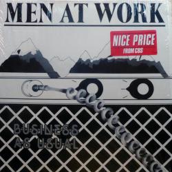 MEN AT WORK Business As Usual Виниловая пластинка 