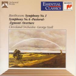 BEETHOVEN Symphony No. 1, Symphony No. 6 "Pastoral", "Egmont" Overture Фирменный CD 