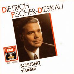 Schubert - Dietrich Fischer-Dieskau 21 Lieder Фирменный CD Schubert - Dietrich Fischer-Dieskau 21 Lieder Фирменный CD