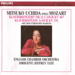 MOZART Mitsuko Uchida Spielt Mozart Фирменный CD 