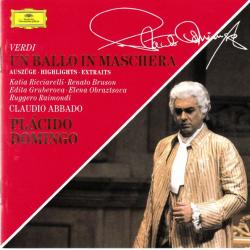 VERDI, PLACIDO DOMINGO Un Ballo In Maschera Фирменный CD VERDI, PLACIDO DOMINGO Un Ballo In Maschera Фирменный CD