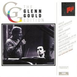 GLENN GOULD Gould Meets Menuhin: Bach Violin Sonata BWV 1017 / Beethoven Violin Sonata, Op. 96 / Schoenberg Phantasy For Violin And Piano, Op. 47 Фирменный CD 
