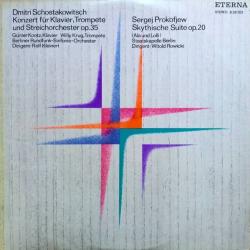 SCHOSTAKOWITSCH PROKOFJEW Konzert Für Klavier, Trompete Und Streichorchester Op. 35 / Skythische Suite Op. 20 (Ala Und Lolli) Виниловая пластинка SCHOSTAKOWITSCH PROKOFJEW Konzert Für Klavier, Trompete Und Streichorchester Op. 35 / Skythische Suite Op. 20 (Ala Und Lolli) Виниловая пластинка