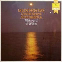 WILHELM KEMPFF   TAMAS VASARY Mondscheinsonate • Clair De Lune • Nocturnes • Moment Musical Nr.1 u.a. Виниловая пластинка 