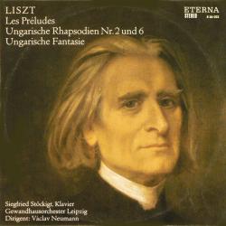 LISZT Les Préludes / Ungarische Rhapsodien Nr. 2 Und 6 / Ungarische Fantasie Виниловая пластинка 