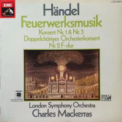 HANDEL Feuerwerksmusik Виниловая пластинка 