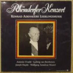 VIVALDI MOZART BEETHOVEN HAYDN Rhöndorfer Konzert - Konrad Adenauer's Lieblingsmusik Виниловая пластинка VIVALDI MOZART BEETHOVEN HAYDN Rhöndorfer Konzert - Konrad Adenauer's Lieblingsmusik Виниловая пластинка