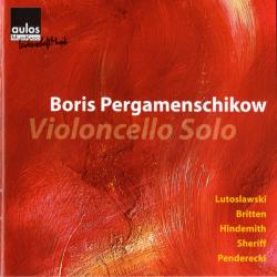 Boris Pergamenschikow Violoncello Solo Фирменный CD 