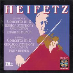 HEIFETZ Beethoven Concerto In D, Brahms Concerto In D Фирменный CD HEIFETZ Beethoven Concerto In D, Brahms Concerto In D Фирменный CD