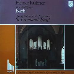 BACH L'Orgue Silbermann-Orgel/Organ St. Leonhard Basel Виниловая пластинка 