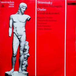 STRAWINSKY   DISTLER Apollon Musagète / Cembalokonzert Виниловая пластинка 