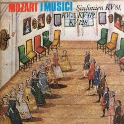 MOZART Sinfonien KV 81, KV 75, KV 112, KV 128 Виниловая пластинка 