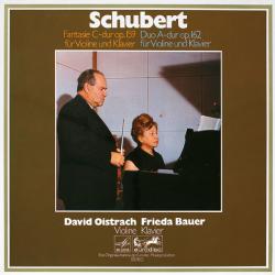 SCHUBERT Fantasie C-Dur Op.159 Für Violine Und Klavier / Duo A-Dur Op.162 Für Violine Und Klavier Виниловая пластинка 