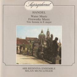 HANDEL Water & Fireworks Music / Trio Sonata Фирменный CD 