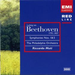 BEETHOVEN Symphony No. 1 / Symphony No. 5 Фирменный CD BEETHOVEN Symphony No. 1 / Symphony No. 5 Фирменный CD