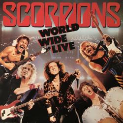 SCORPIONS WORLD WIDE LIVE Виниловая пластинка 