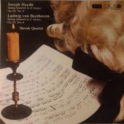 HAYDN String Quartet In D Major, Op. 20, No. 4 / String Quartet In C Minor, Op. 18, No. 4 Виниловая пластинка 