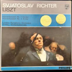 SVIATOSLAV RICHTER LISZT Klavierkonzert Nr. 1 Es-Dur / Klavierkonzert Nr. 2 A-Dur Виниловая пластинка SVIATOSLAV RICHTER LISZT Klavierkonzert Nr. 1 Es-Dur / Klavierkonzert Nr. 2 A-Dur Виниловая пластинка