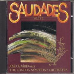 José Calvário Saudades - Vol. I & II Фирменный CD José Calvário Saudades - Vol. I & II Фирменный CD