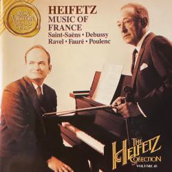 HEIFETZ MUSIC OF FRANCE Фирменный CD HEIFETZ MUSIC OF FRANCE Фирменный CD