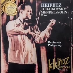 HEIFETZ TCHAIKOVSKY MENDELSSOHN TRIOS Фирменный CD HEIFETZ TCHAIKOVSKY MENDELSSOHN TRIOS Фирменный CD