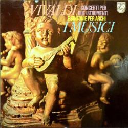 VIVALDI Concerti Per Due Istrumenti E Sinfonie Per Archi Виниловая пластинка 