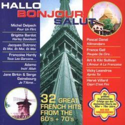 VARIOUS Hallo Bonjour Salut - 32 Great French Hits From The 60's + 70's Фирменный CD 