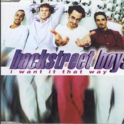 BACKSTREET BOYS I Want It That Way Фирменный CD 