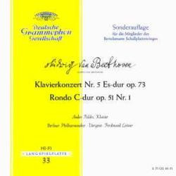 BEETHOVEN KLAVIERKONZERT NR. 5  RONDO Виниловая пластинка 