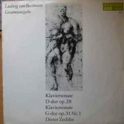 BEETHOVEN Klaviersonate D-dur Op. 28 / Klaviersonate G-dur Op. 31 Nr. 1 Виниловая пластинка 