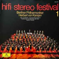 HIFI-STEREO FESTIVAL 1 BERLINER PHILHARMONIKER HERBERT VON KARAJAN Виниловая пластинка HIFI-STEREO FESTIVAL 1 BERLINER PHILHARMONIKER HERBERT VON KARAJAN Виниловая пластинка