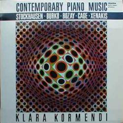 KLARA KORMENDI CONTEMPORARY PIANO MUSIC Виниловая пластинка 