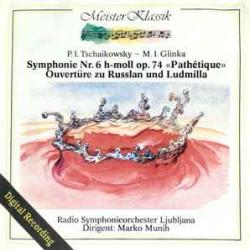TSCHAIKOWSKY GLINKA Symphonie Nr. 6 H-Moll Op. 74 "Pathétique" / Ouvertüre Zu Russlan Und Ludmilla Фирменный CD TSCHAIKOWSKY GLINKA Symphonie Nr. 6 H-Moll Op. 74 "Pathétique" / Ouvertüre Zu Russlan Und Ludmilla Фирменный CD