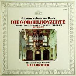 BACH Die 6 Orgelkonzerte, BWV 592–597 Виниловая пластинка 