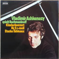 VLADIMIR ASHKENAZY RACHMANINOFF Klavierkonzert Nr.2 C-Moll / Etudes Tableaux Виниловая пластинка VLADIMIR ASHKENAZY RACHMANINOFF Klavierkonzert Nr.2 C-Moll / Etudes Tableaux Виниловая пластинка