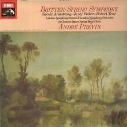 BRITTEN SPRING SYMPHONY Виниловая пластинка 