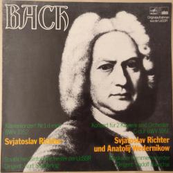 BACH Klavierkonzert Nr. 1 D-moll BWV 1052 / Konzert Für 2 Klavier Und Orchester C-dur BWV 1061 Виниловая пластинка 
