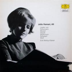 JULIA HAMARI Lieder von Schumann, Mozart, Haydn, Beethoven, Schubert, Wolf Виниловая пластинка 