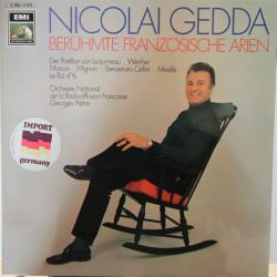 NICOLAI GEDDA Berühmte Französische Arien Виниловая пластинка 