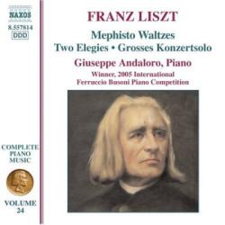 LISZT Complete Piano Music • Volume 24: Mephisto Waltzes / Two Elegies / Grosses Konzertsolo Фирменный CD 