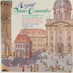 MOZART Piano Concertos No. 21 In C Major K. 467 / No. 24 In C Minor, K. 491 Виниловая пластинка 