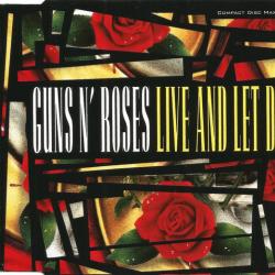 GUNS'N'ROSES Live And Let Die Фирменный CD 