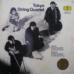 HAYDN   BRAHMS Streichquartett G-dur Op. 76 Nr.1 / Streichquartett A-moll Op. 51 Nr. 2 Виниловая пластинка 